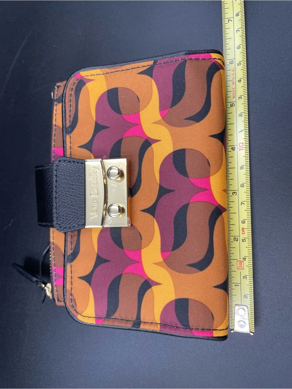 Vera Bradley Modern Lights Push Lock Wallet NWT - Picture 9 of 10